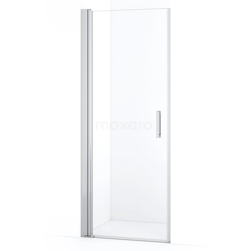 Diamond Shower door | 70 cm Chrome Clear glass Pivot door DDA107120CN