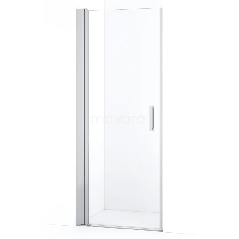 Diamond Shower door | 85 cm Chrome Clear glass Pivot door DDA108130CN