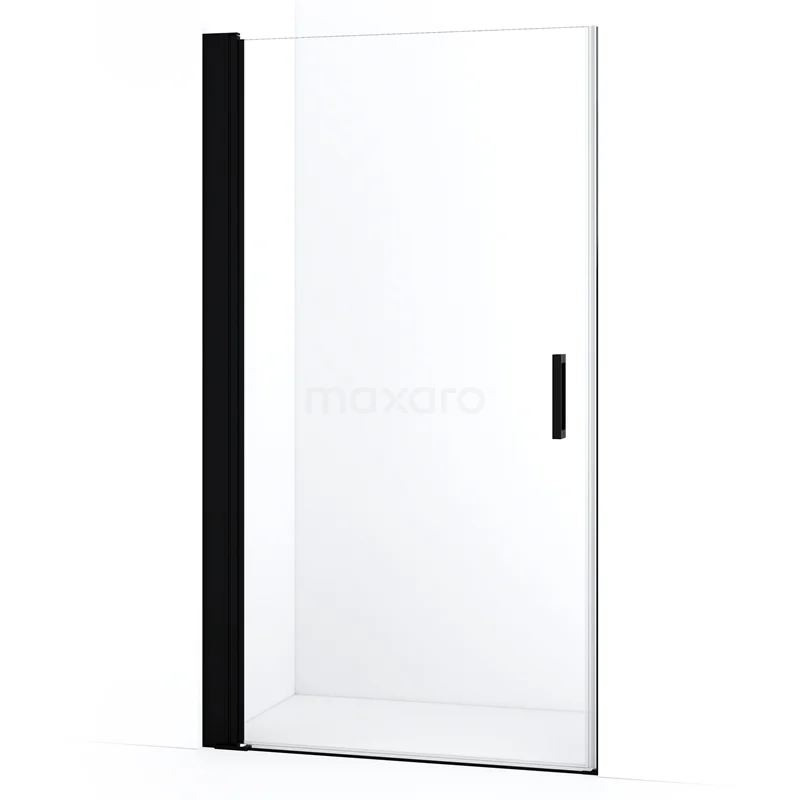 Duschtür Diamond DDA109130MBN Duschtür mit klarglas, schwarzen Aluminiumprofilen und minimalistischem Griff. Perfekt für moderne Bäder.