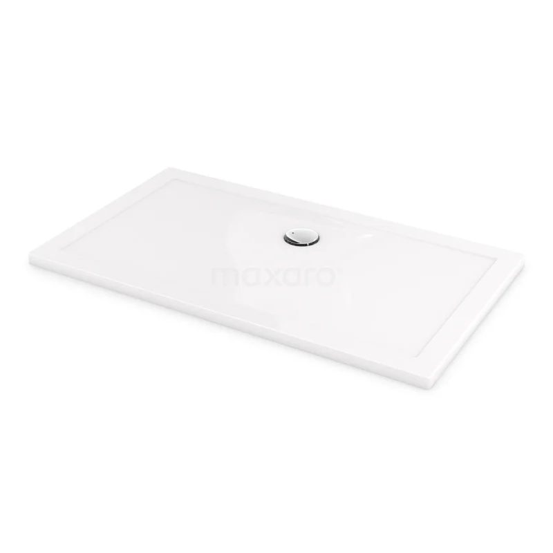 Shower tray 140x80cm Rectangle Acrylic High-gloss white DBAR1408G