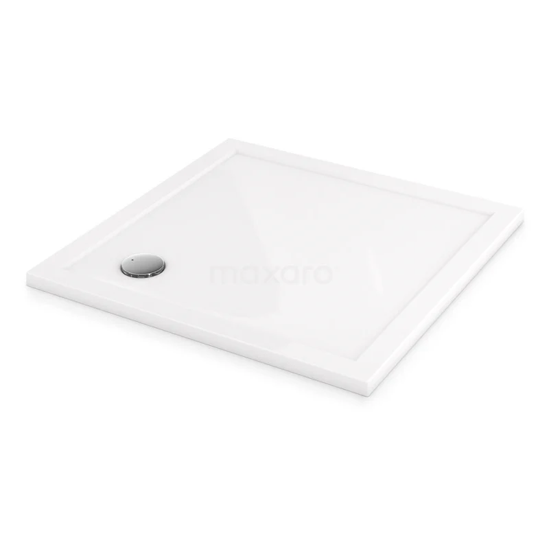 Shower tray 100x100cm Square Acrylic High-gloss white DBAS1010G
