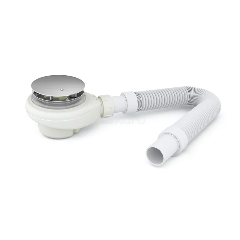 Siphon & drain hose High Shower tray and Steam showers Chrome TS54016