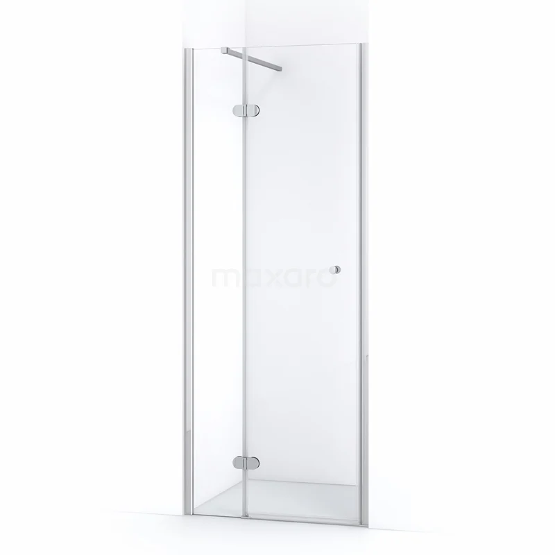 Amber Shower door | 80 cm Chrome Clear glass Pivot door WTC25120C
