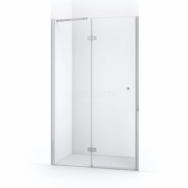 Amber Shower door | 120 cm Chrome Clear glass Pivot door WTC65210C