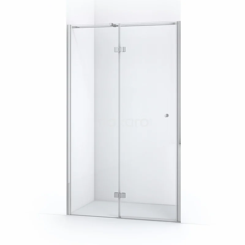 Amber Shower door | 120 cm Chrome Clear glass Pivot door WTC56310C