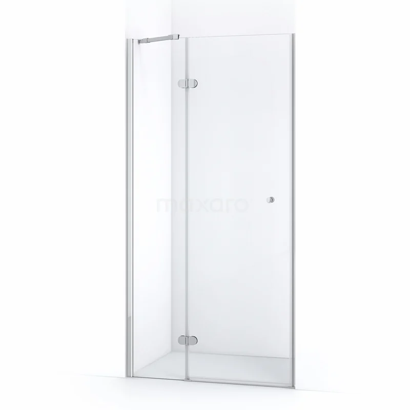 Amber Shower door | 90 cm Chrome Clear glass Pivot door WTB35220C