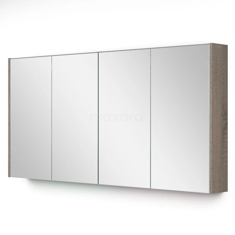 Mirror cabinet with lighting Modulo 140x70cm Oak K99-1400-59009-32