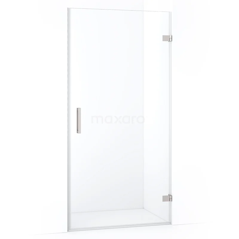 Diamond Shower door | 90 cm Stainless steel Clear glass Pivot door DDA2209120BR