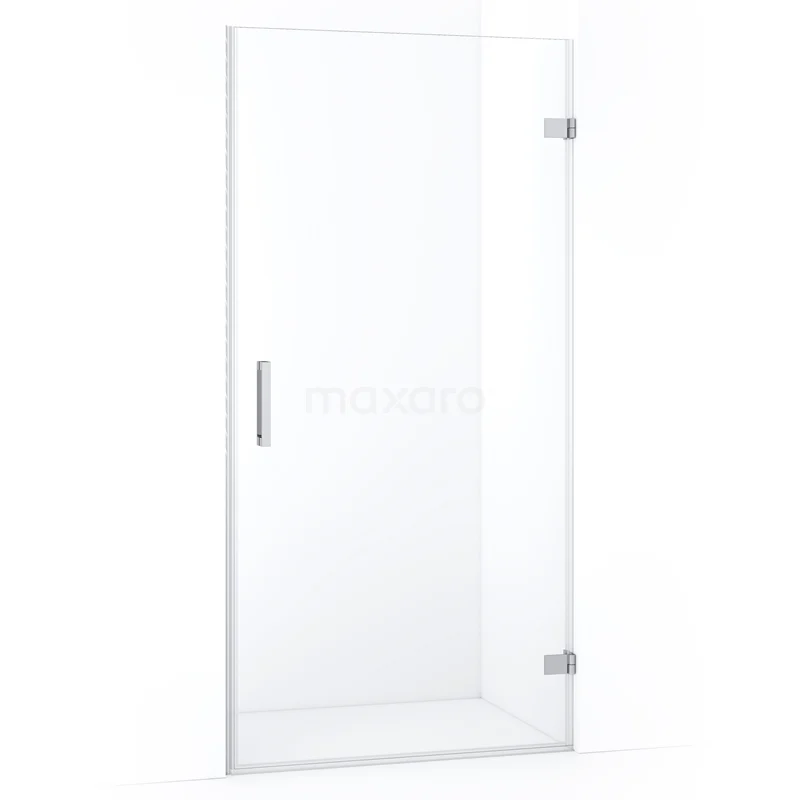 Duschtür Diamond 90 cm Klar Sicherheitsglas Chrom DDA2209120C Glas Duschtür mit Klarglas, verchromte Scharniere, stilvolles minimalistisches Design. Perfekt für ein modernes Badezimmer.
