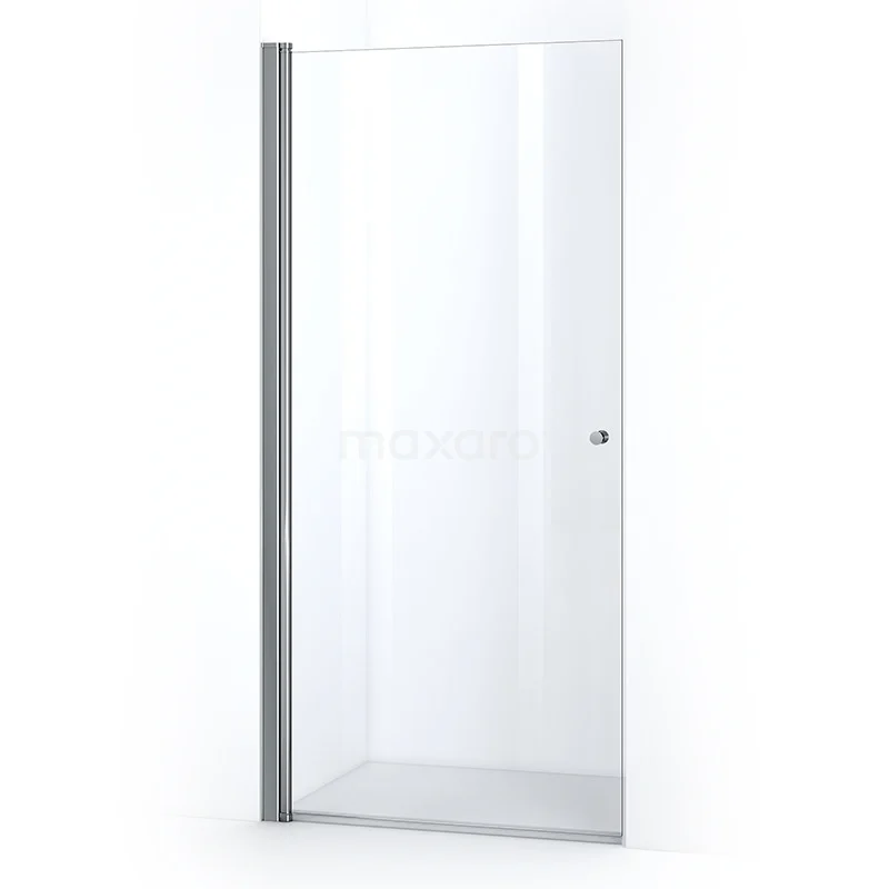 Zircon Comfort Shower door | 95 cm Chrome Clear glass Bi-fold door S0310-1000N