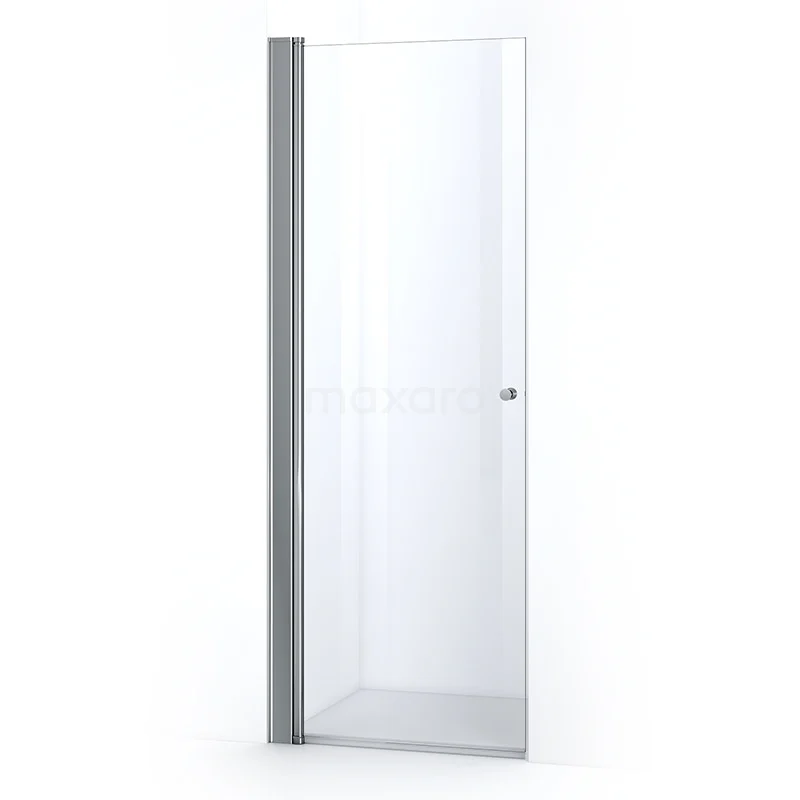 Zircon Comfort Shower door | 80 cm Chrome Clear glass Bi-fold door S0320-0800N