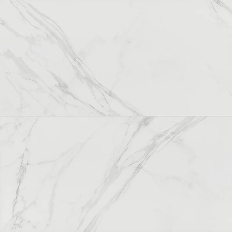 Lucido White Matt Floor/wall tile | 60x120 cm White Natural stone look 303-050302