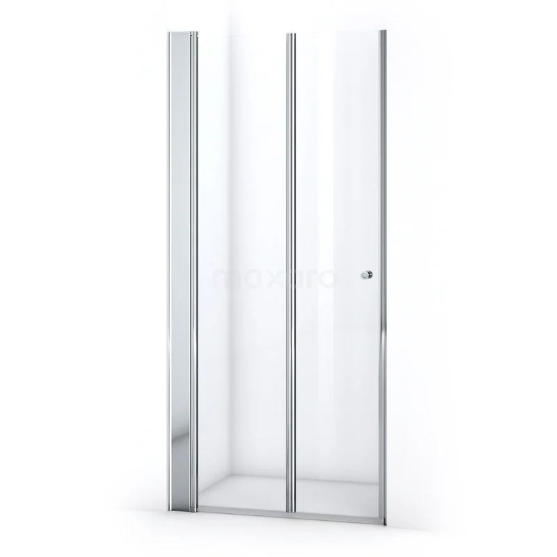 Zircon Comfort Shower door | 95 cm Chrome Clear glass Folding door S3892_0926L