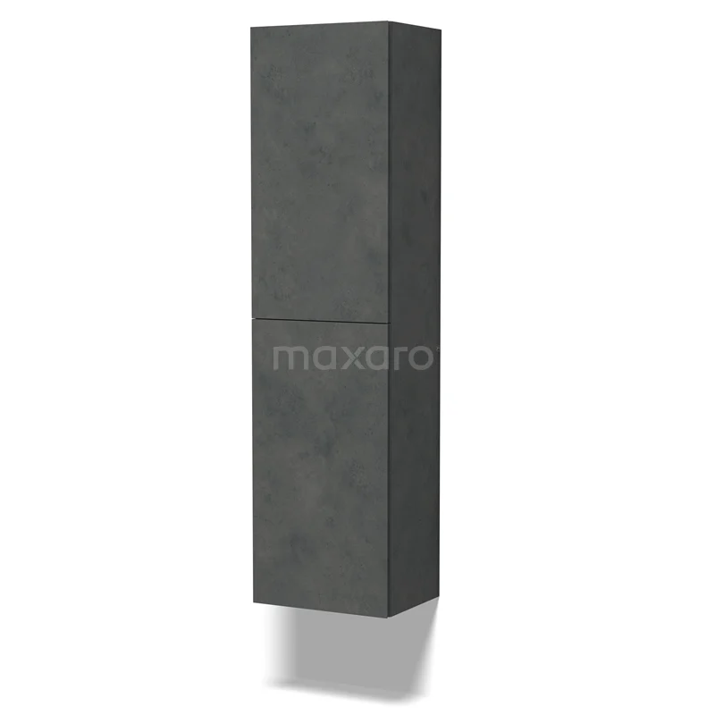 Grande Bathroom cabinet | 150 cm Dark grey concrete Handle-less fronts 4 compartments BKK35-00037