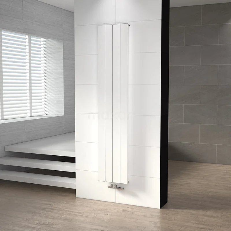 Jupiter Designradiator | 37,5x180 cm Mat wit 1052 W att Aluminium Centrale verwarming DR52_0418SWN