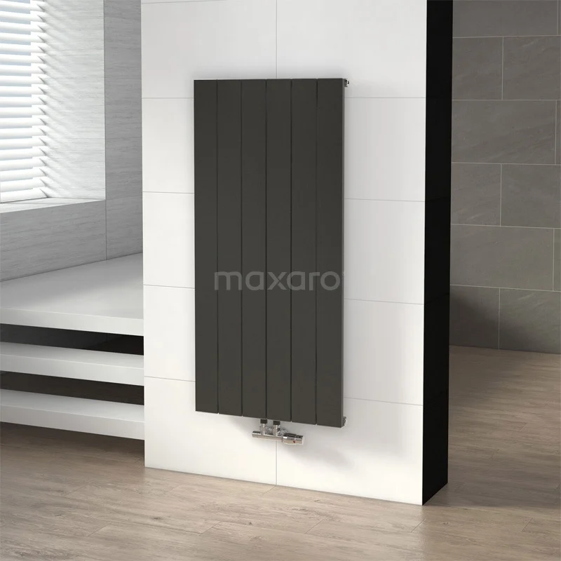 Jupiter Design radiator | 56.5x120 cm Dark grey 1052 W att Aluminium Central heating DR52_0612RDN