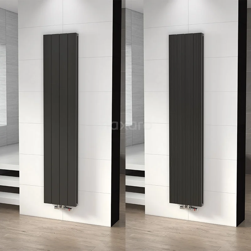 Ceres Designradiator | 37,5x180 cm Donkergrijs 1504 W att Aluminium Centrale verwarming DR55_0418RDN
