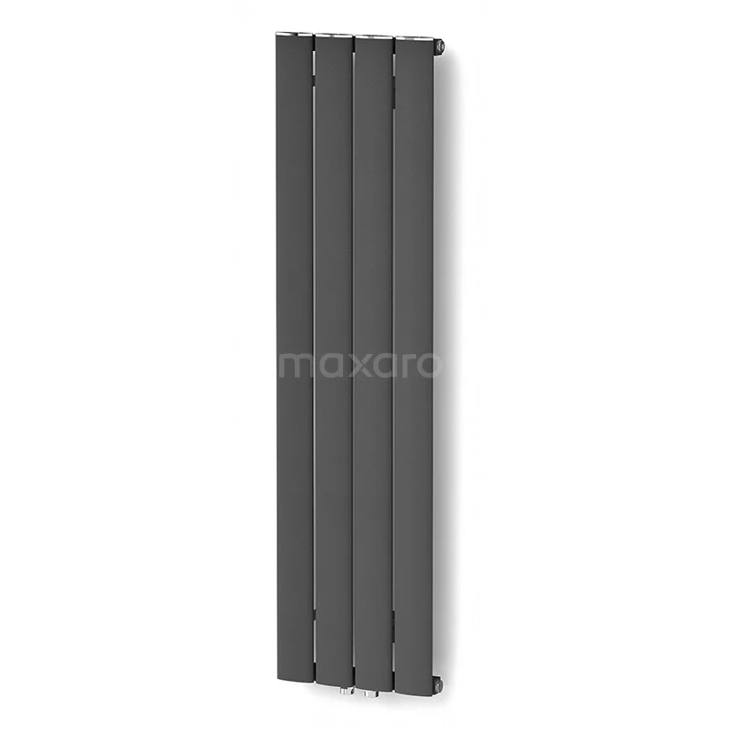 Eris Designradiator | 31,5x120 cm Donkergrijs 589 W att Aluminium Centrale verwarming DR56_0412RDN